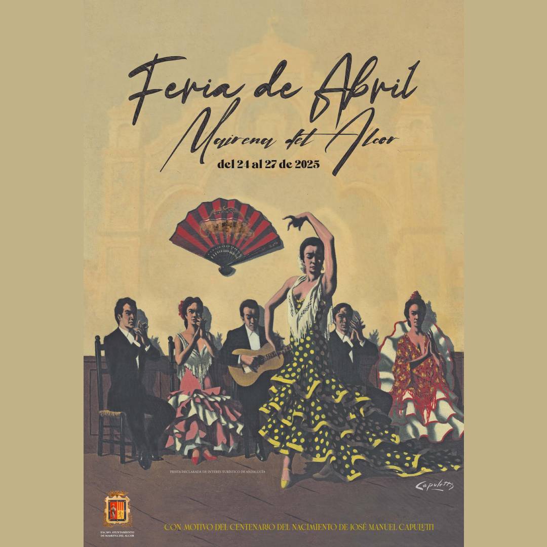 La Junta presenta el cartel de la Feria de Mairena del Alcor, una ...