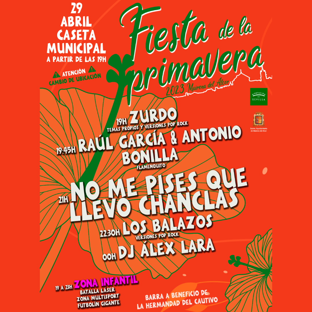 Este sábado Fiesta de la Primavera