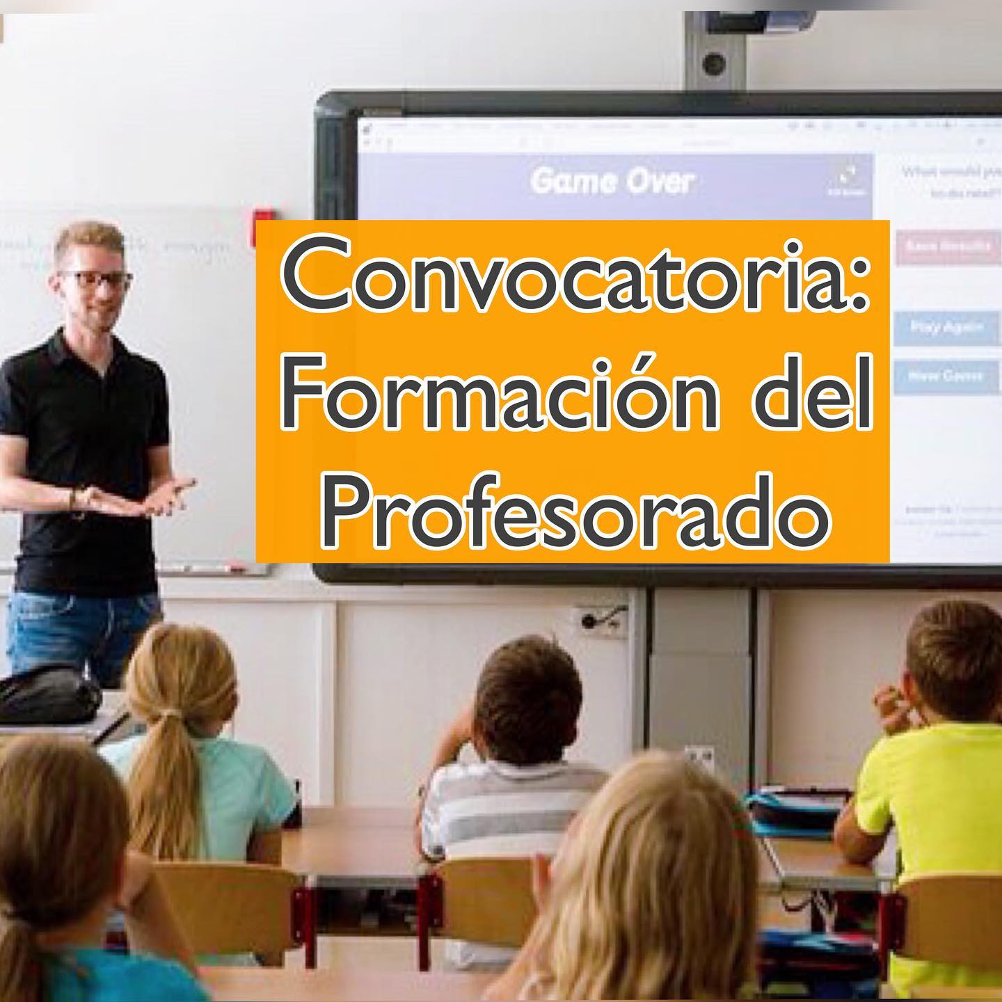 NUEVOS CURSOS DE FORMACIÓN PARA EL PROFESORADO