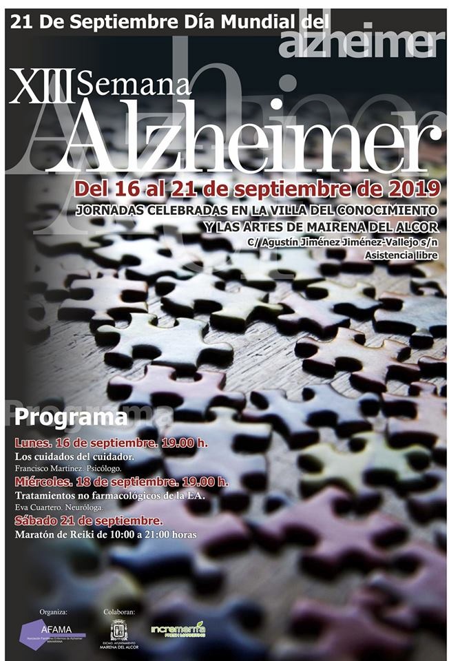 Jornada AFAMA Alzheimer 2019