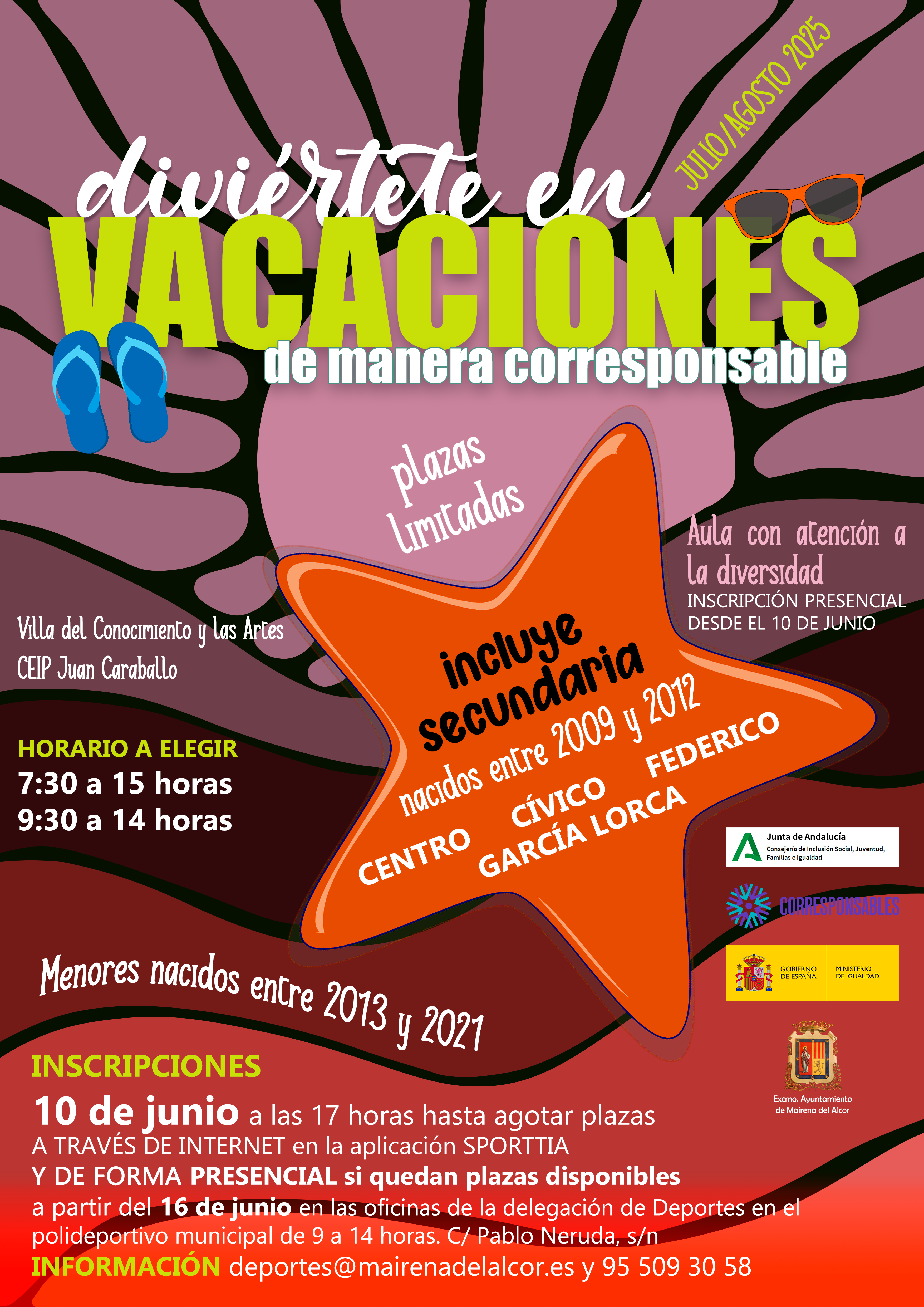 CartelDiviérteteenVacaciones2025