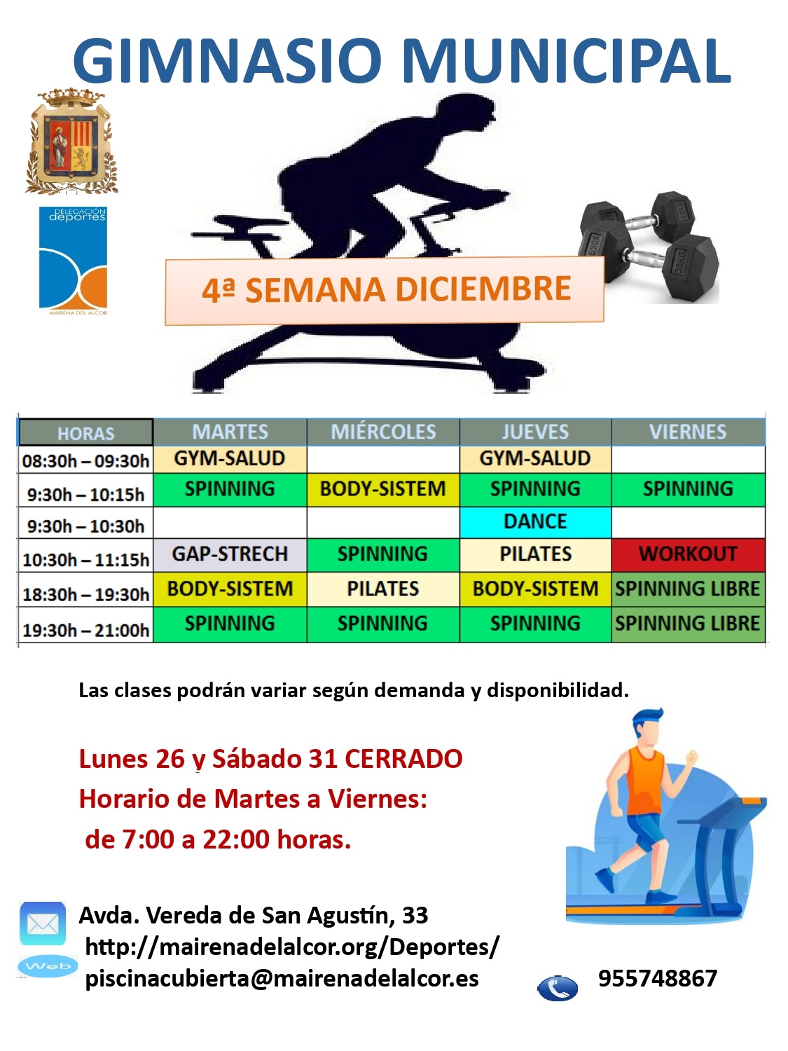 19122022Cuartasemanagym