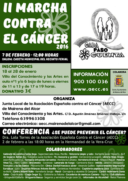 CartelIMarchaContraCancerAECC_I