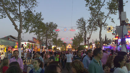 Feria Mairena calle del infierno