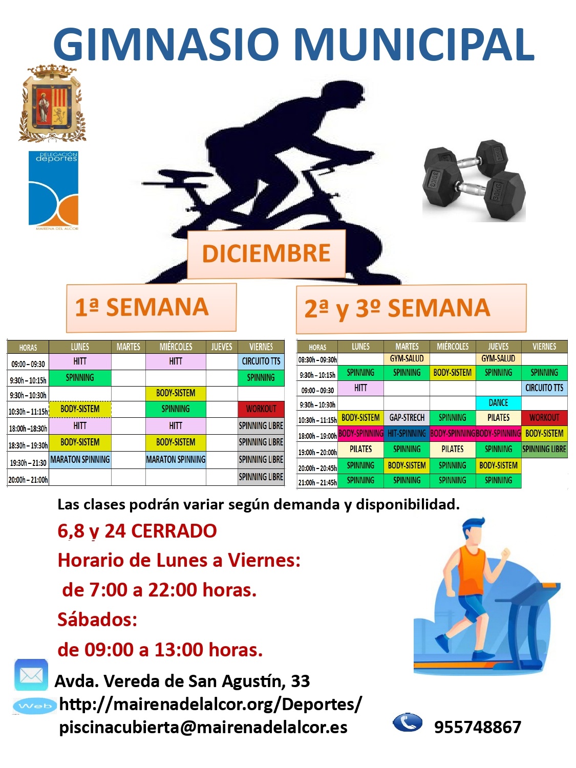 3 semanas diciembre 2022 gym