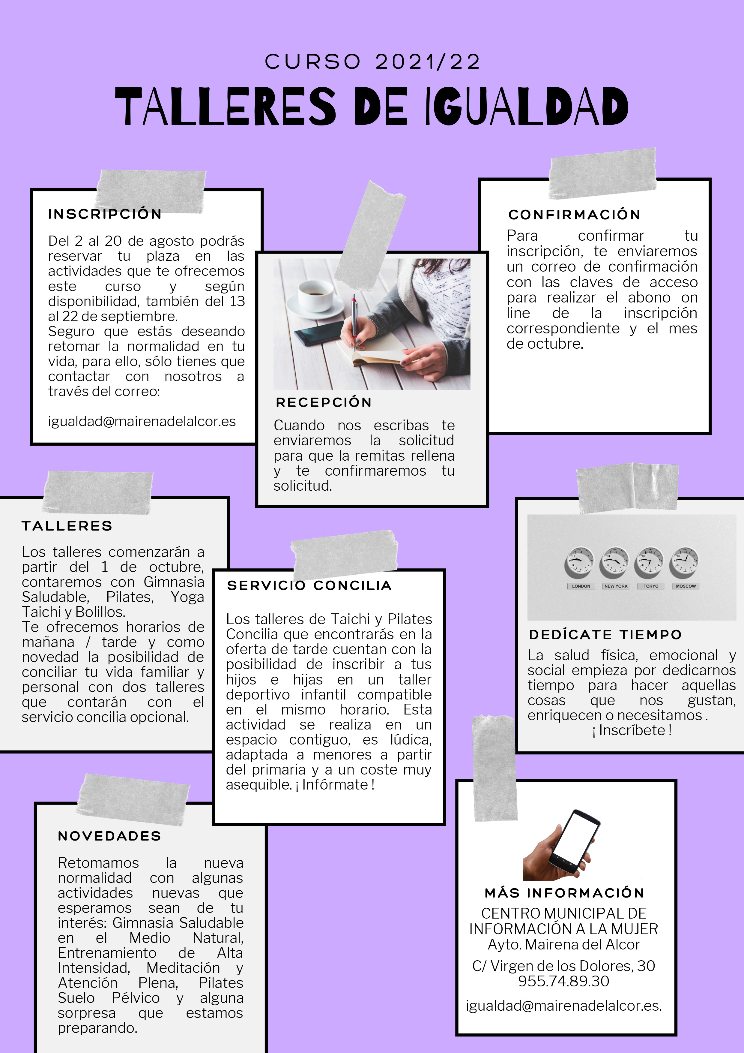 ANUNCIO INSCRIPCION TALLERES