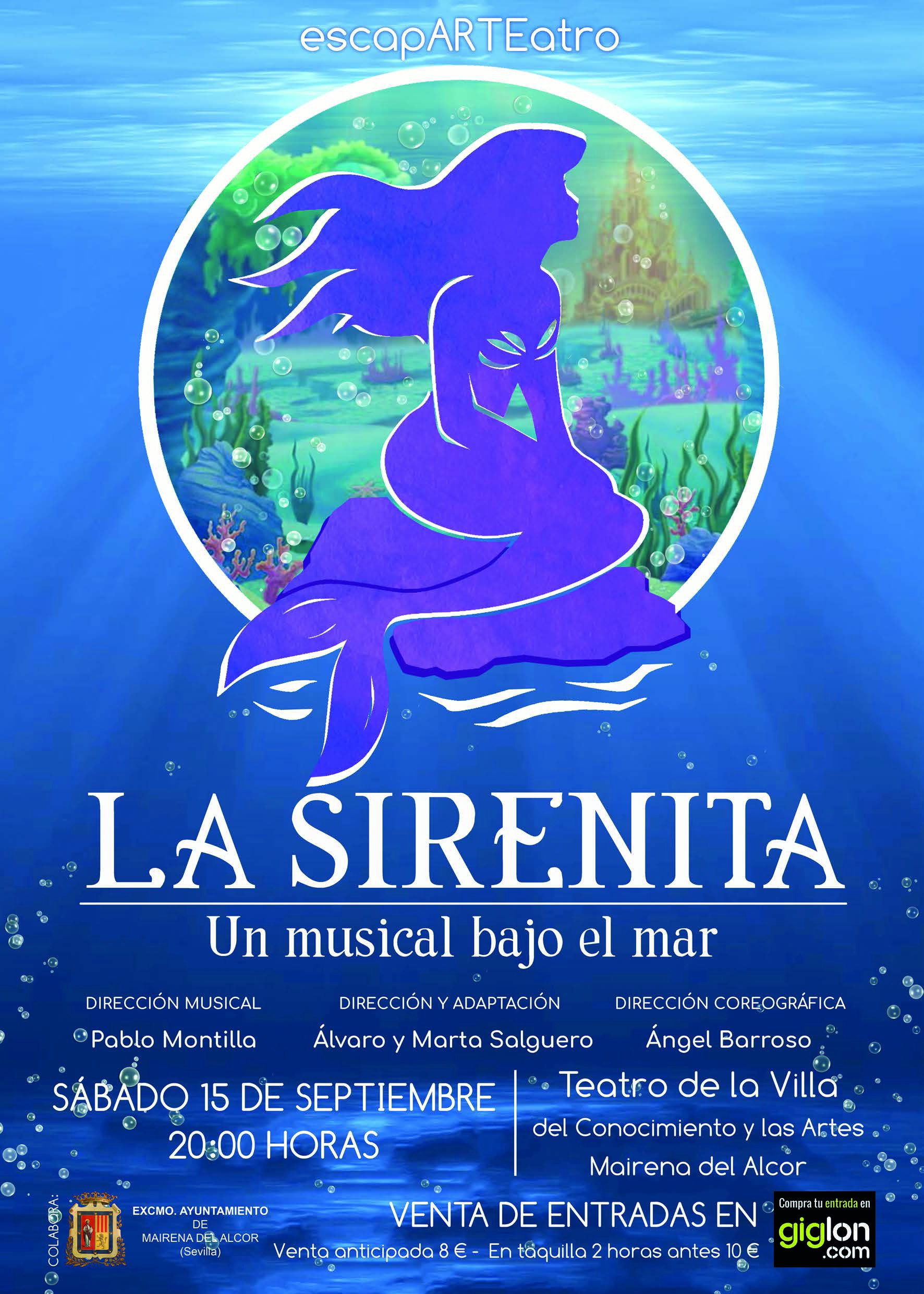 CARTEL LA SIRENITA MAIRENA DEL ALCOR