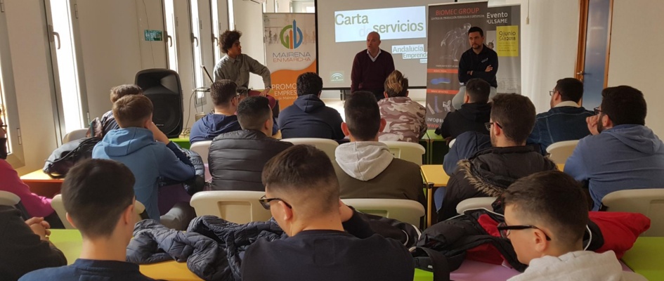 CHARLA EMPRENDEDOR BIOMEC LAB, S.L