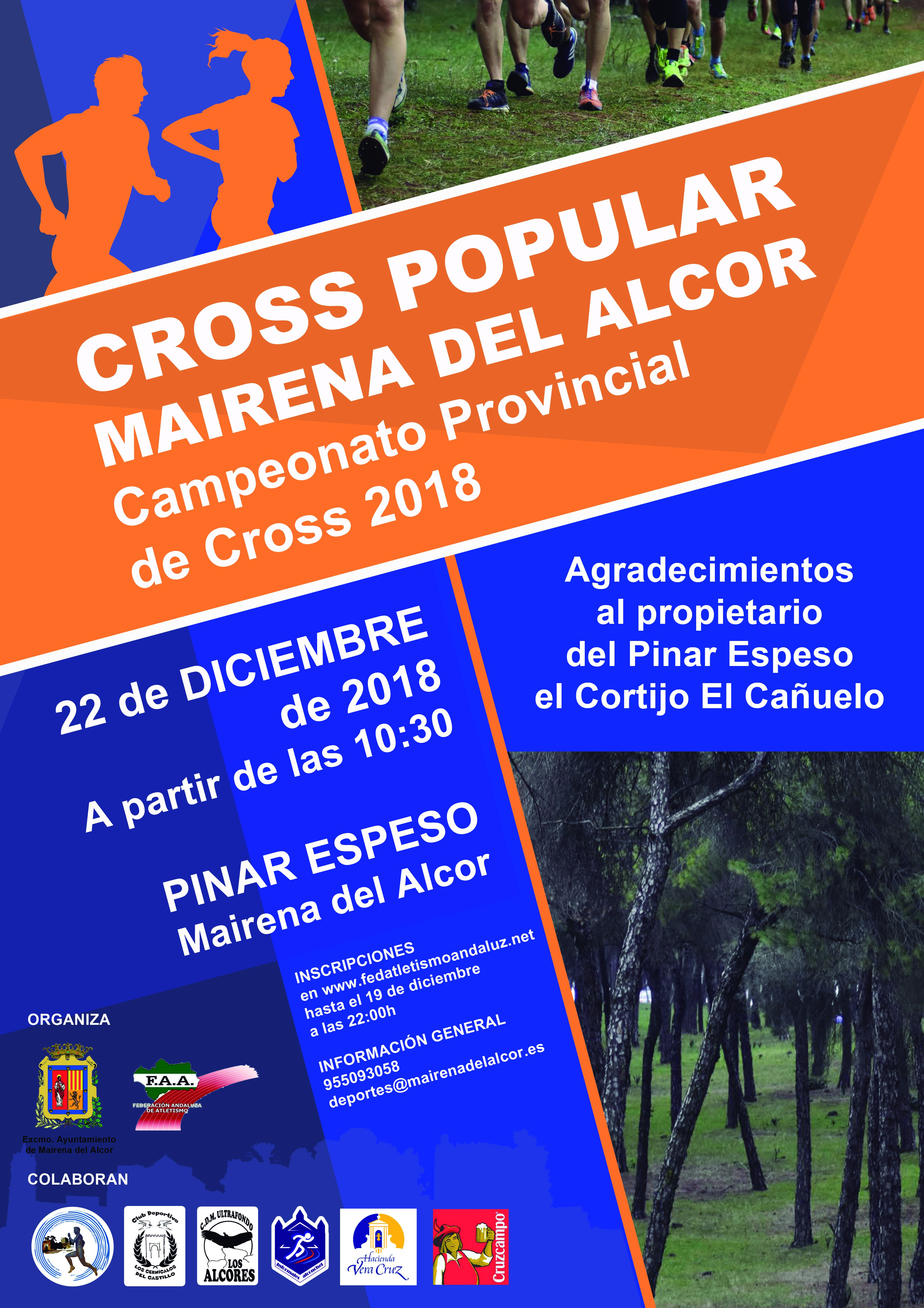 Cartel Cross Popular Mairena