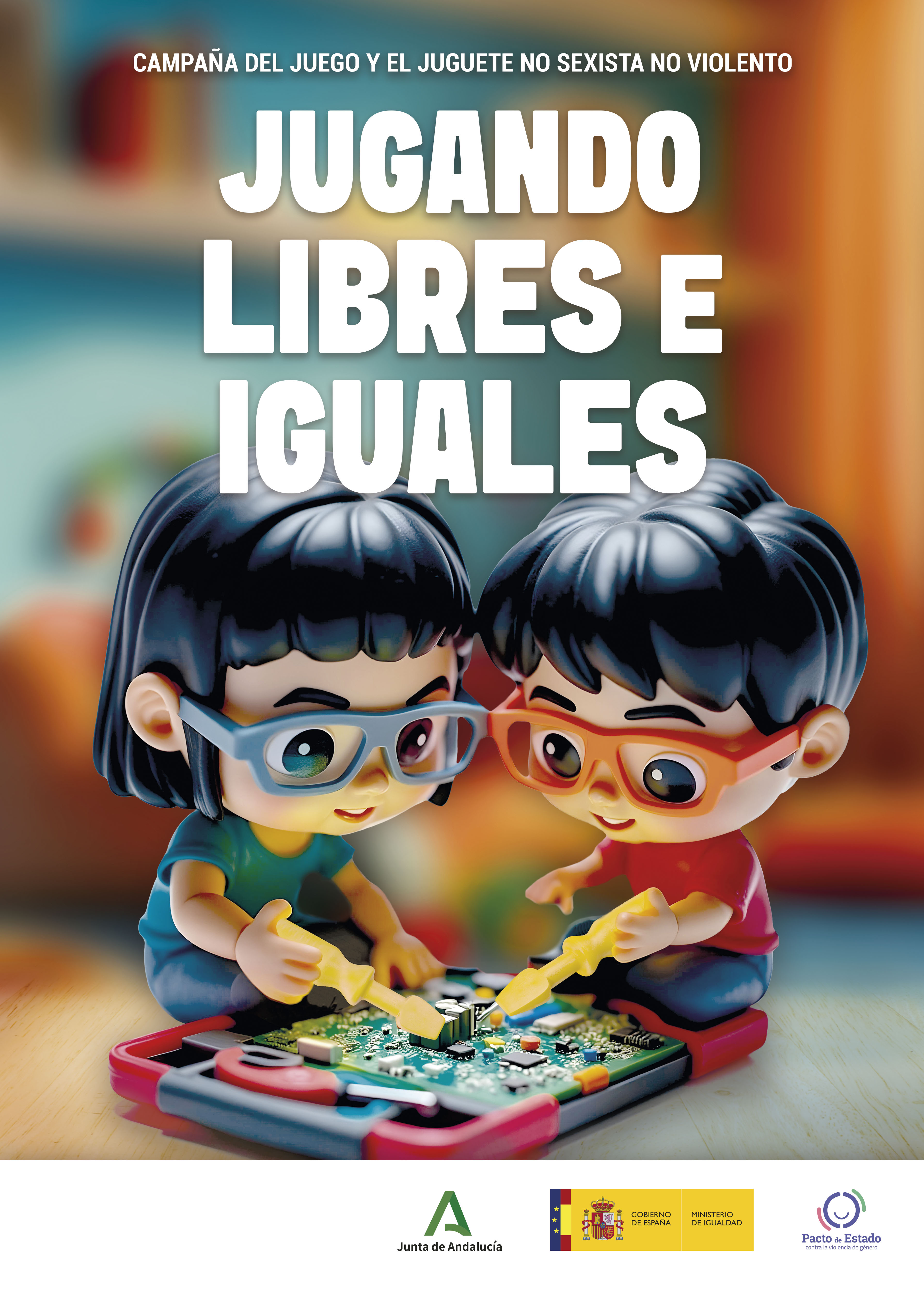 Cartel campaña juguete 2024