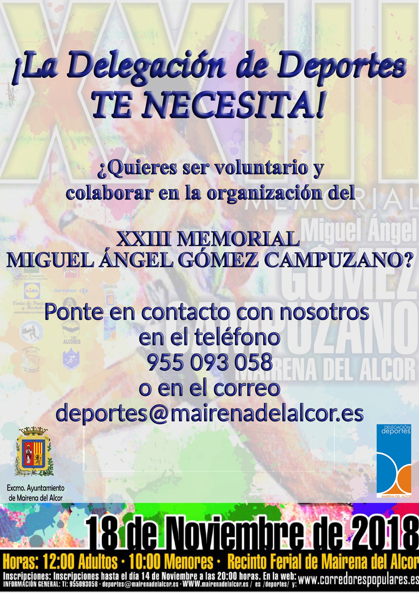 Cartel voluntarios 2018