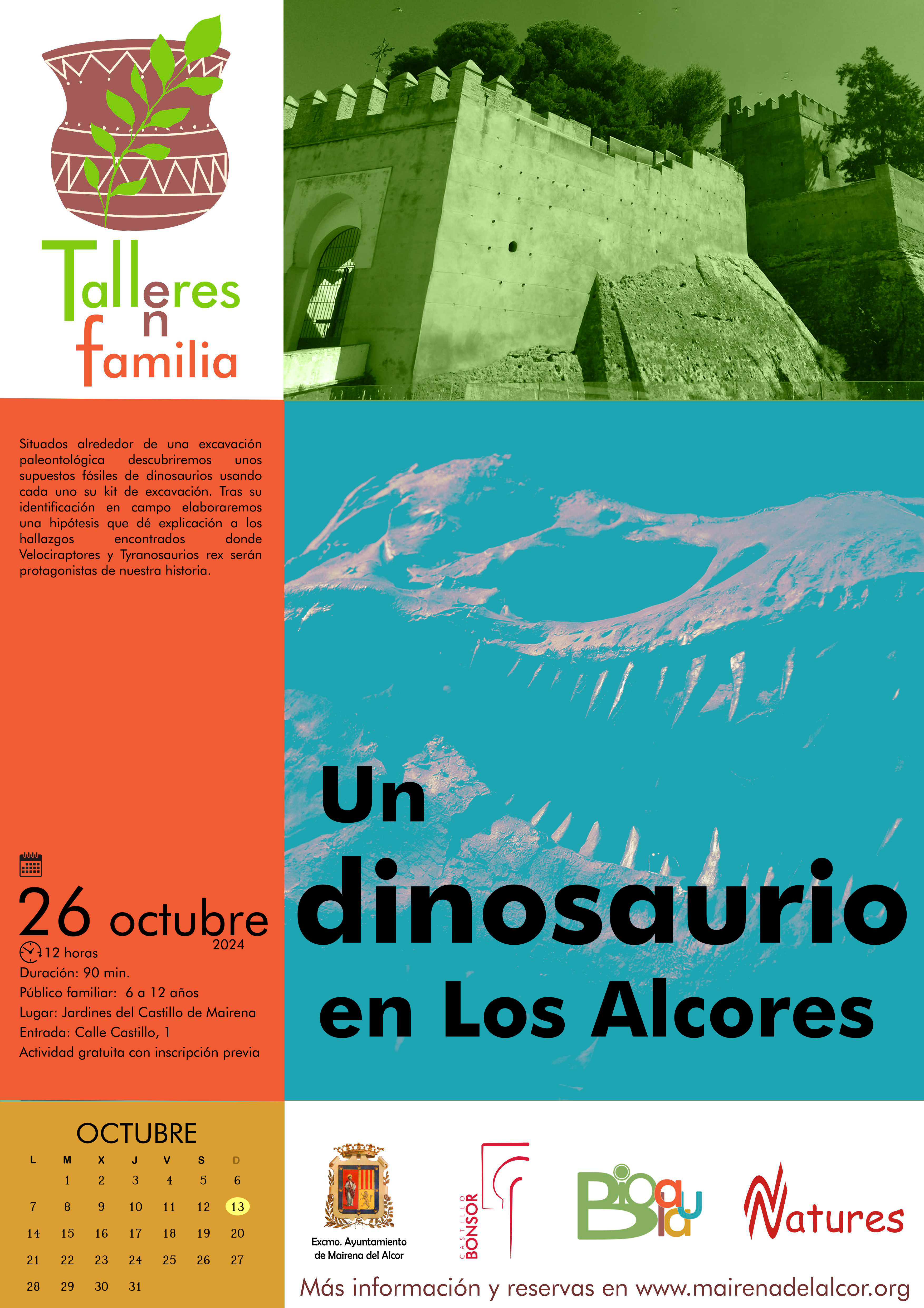 CartelActividadCastillo26octubre2024