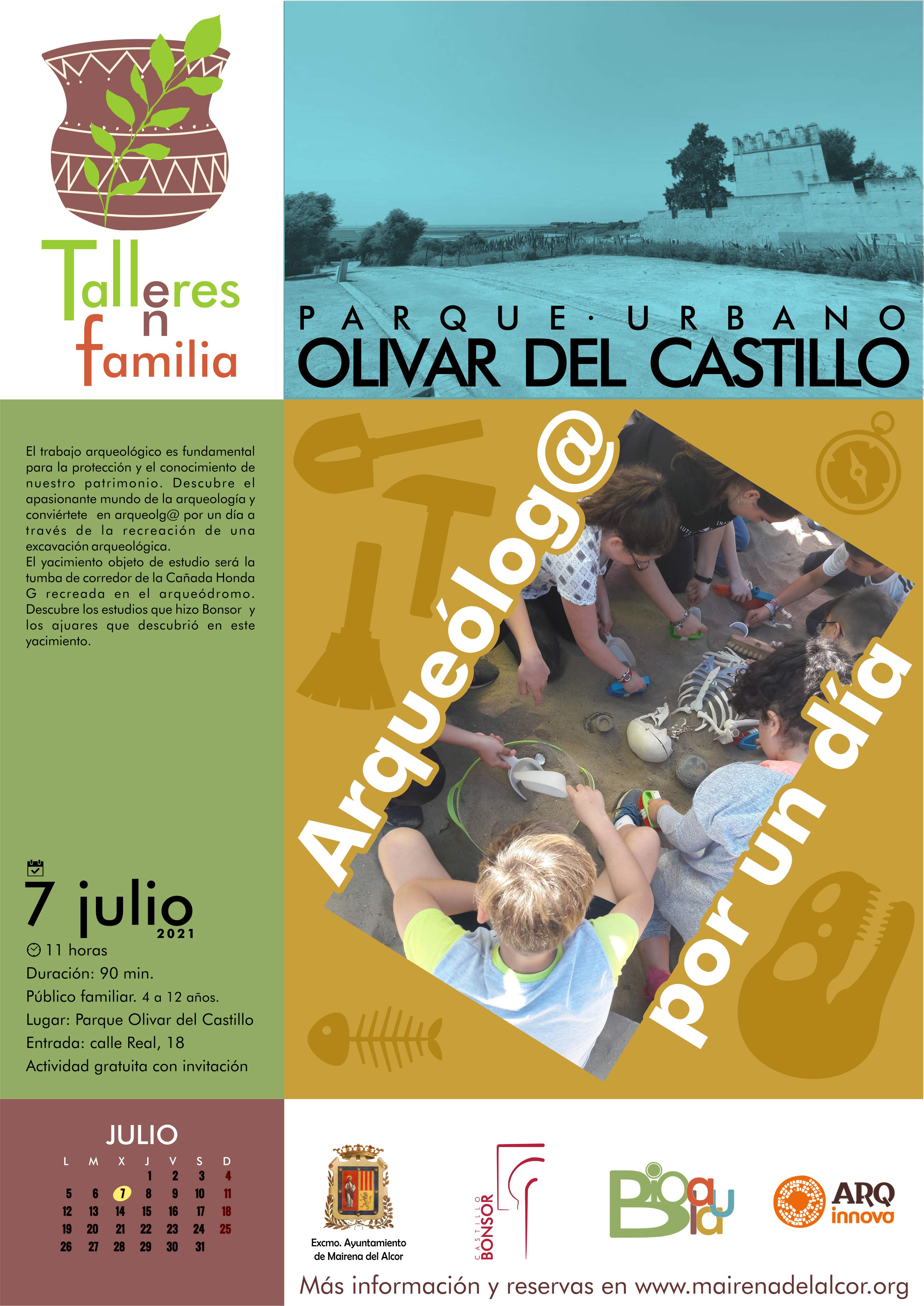 CartelActividadCastillo7julio