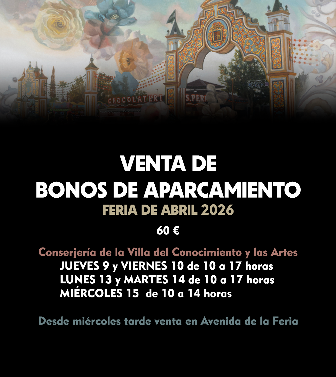 CartelAparcamientoFeria2026