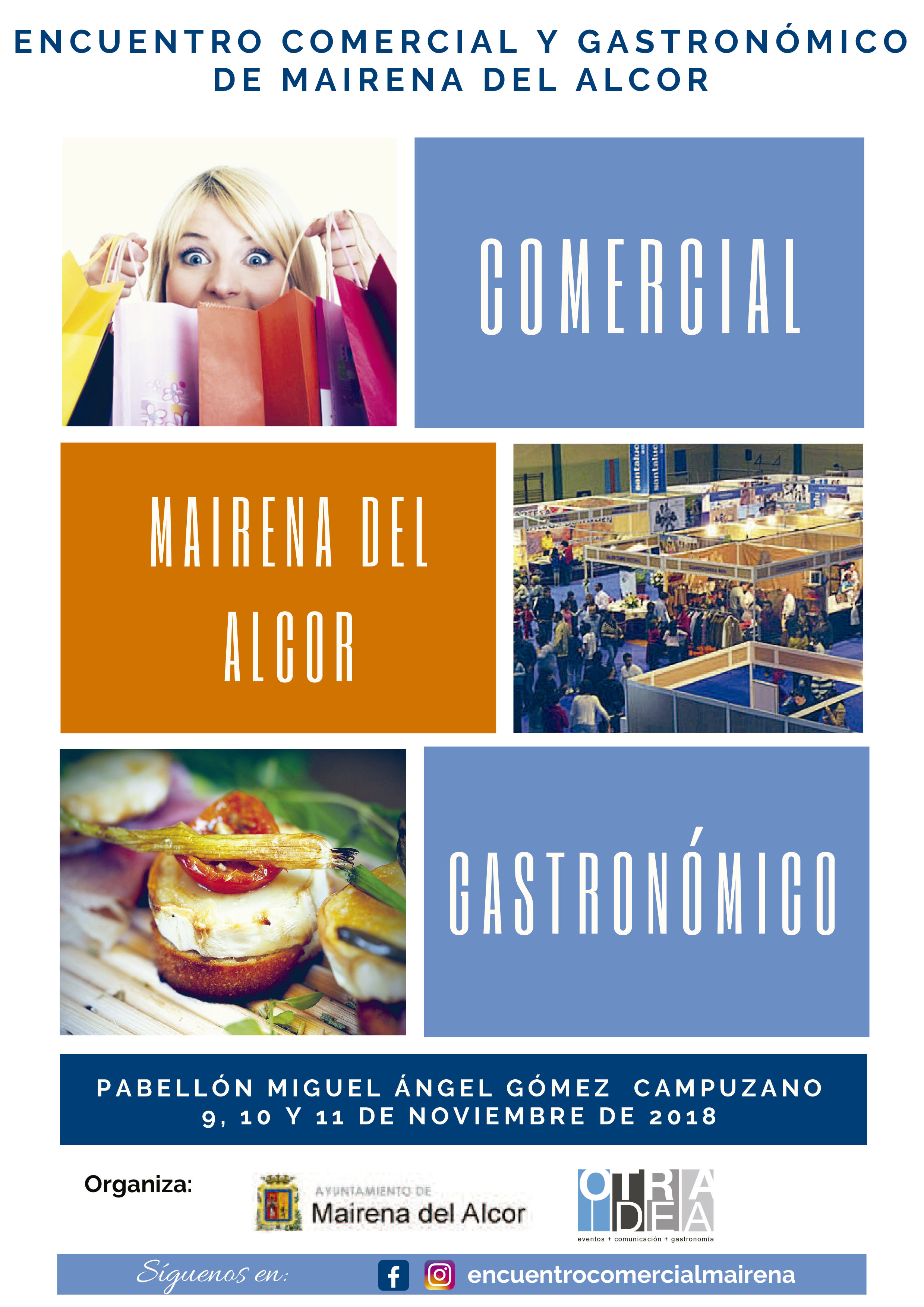 Cartel Encuentro Comercial 2018