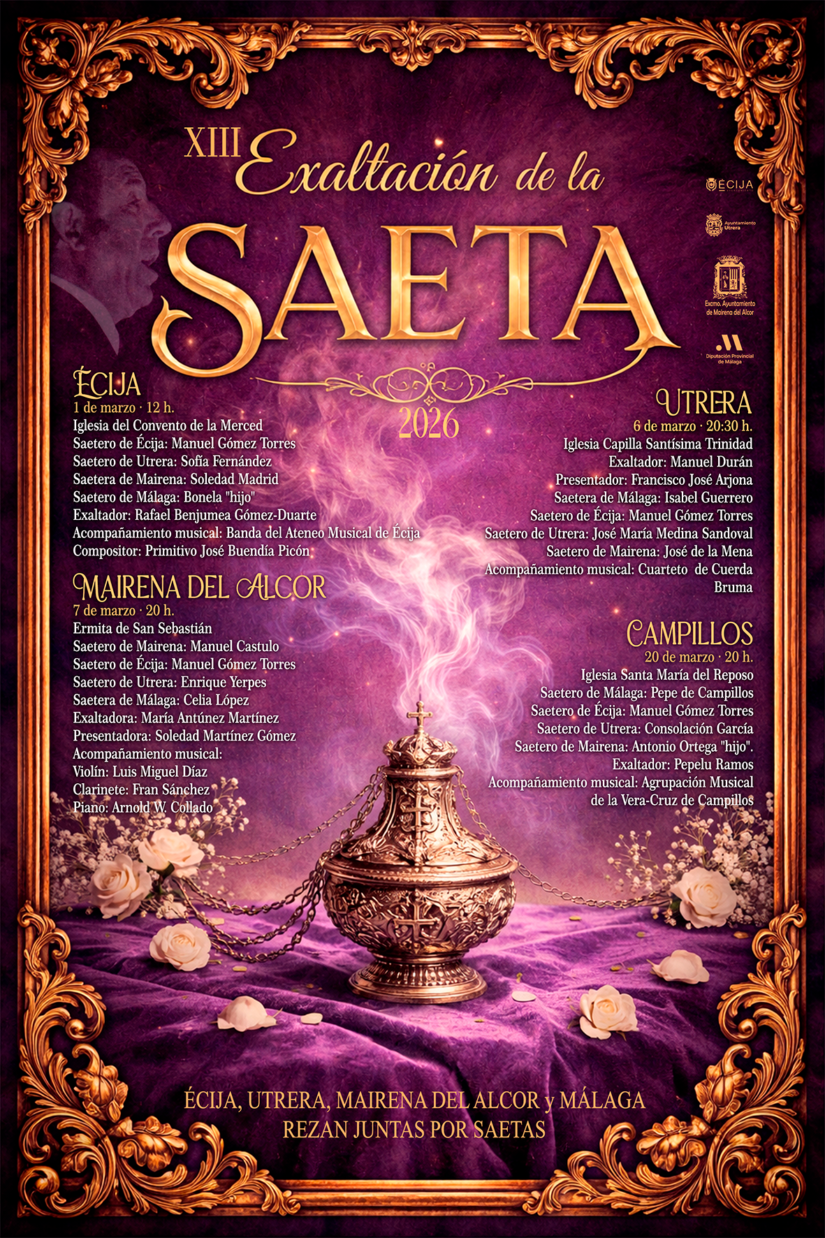 CartelExaltaciónSaeta2026envío