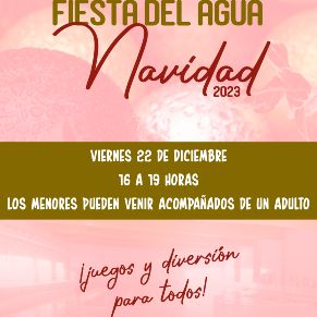CartelFiestadelAguaNavidad2023