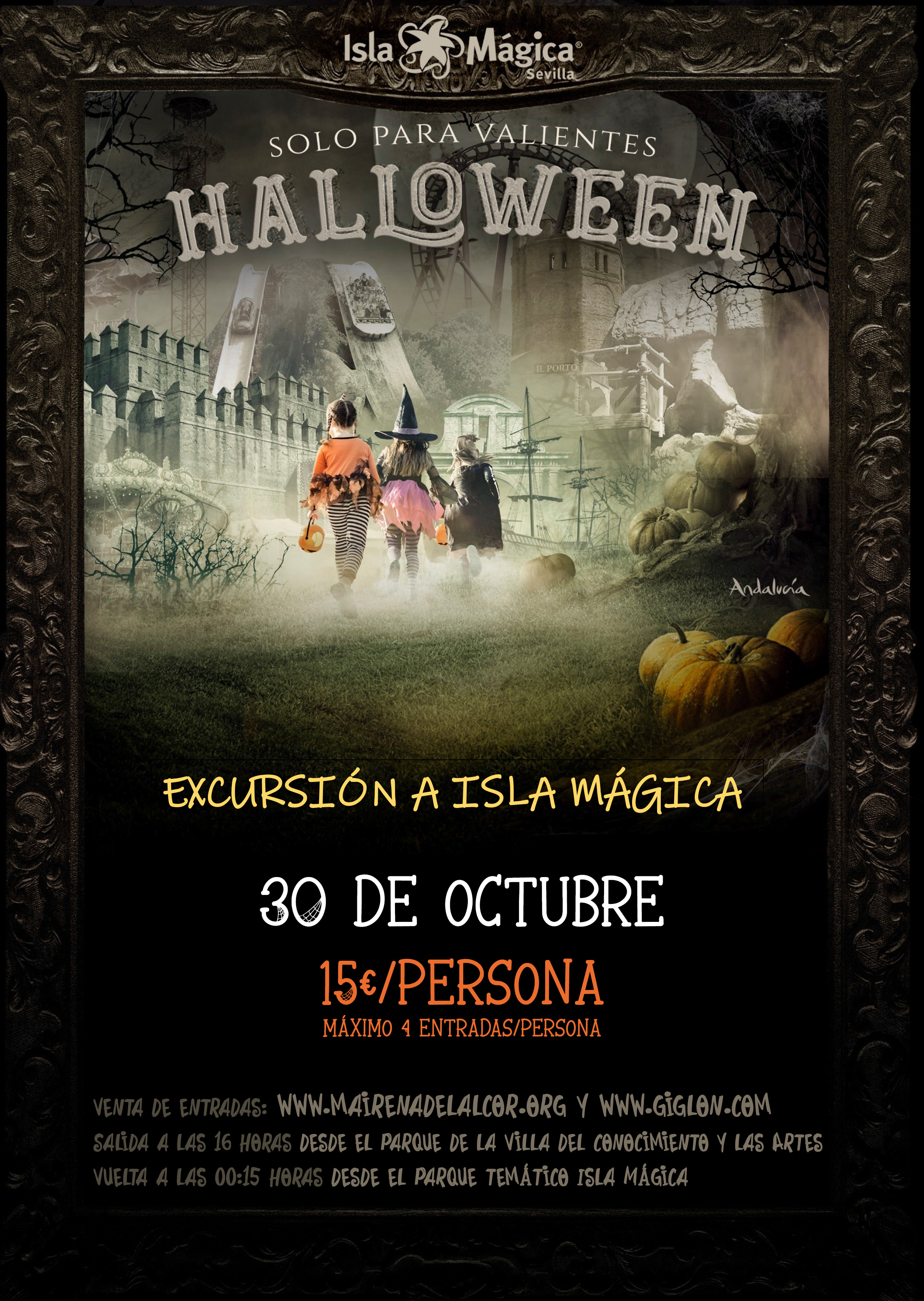 CartelHalloweenIslaMágica2021