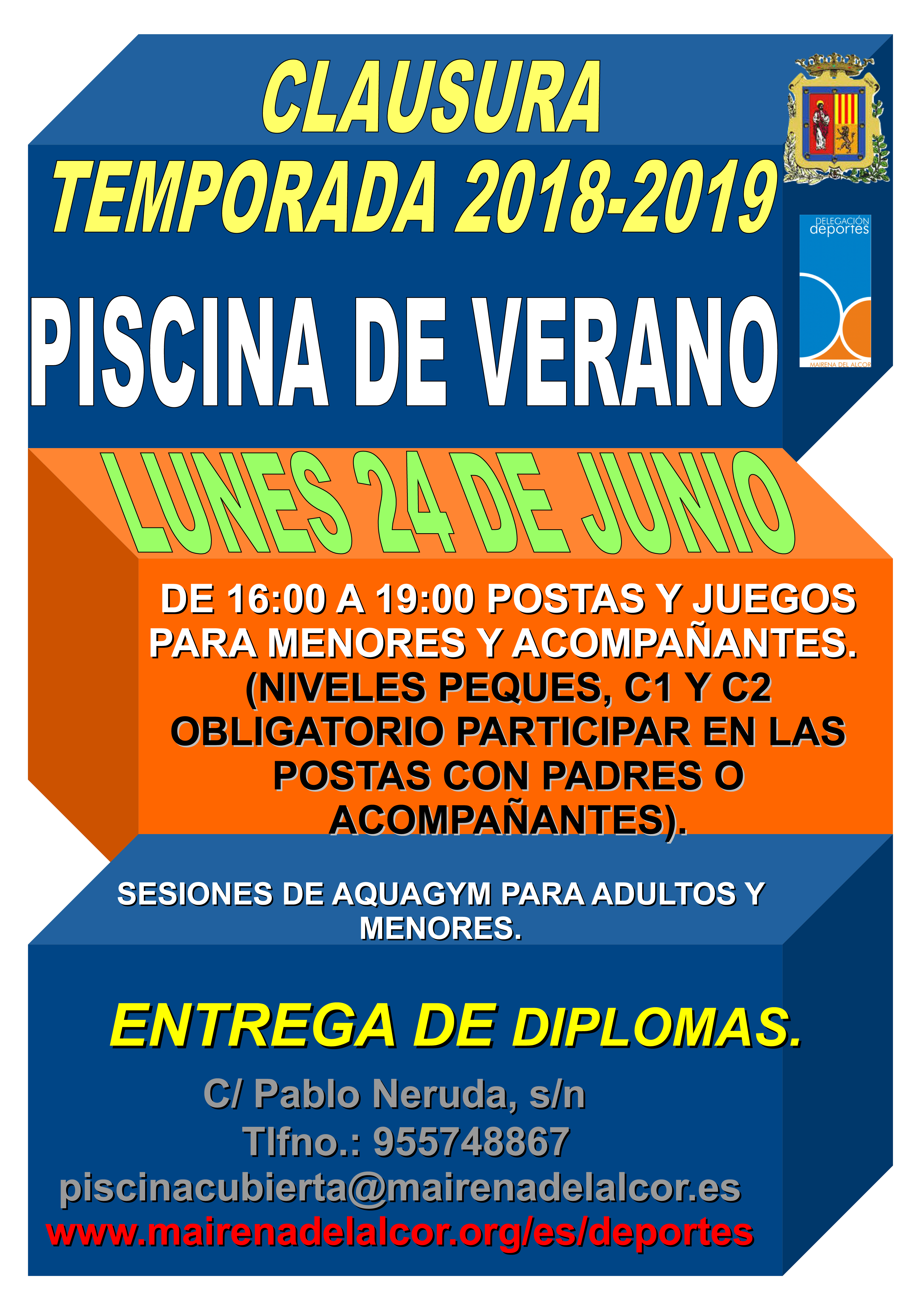 Clausura menores 18-19