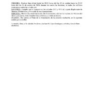 Declaración de luto oficial 2