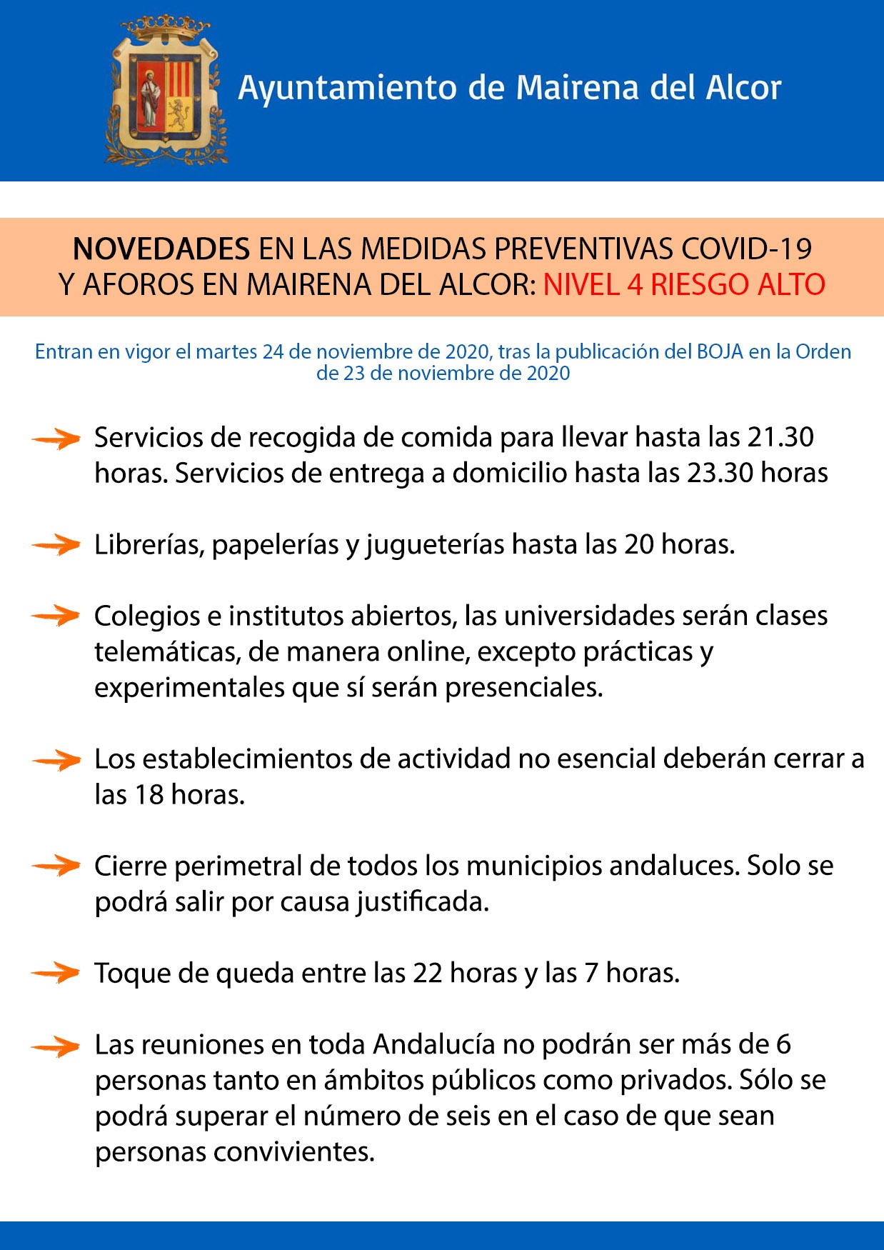 NovedadesMedidasCierreAdelantado