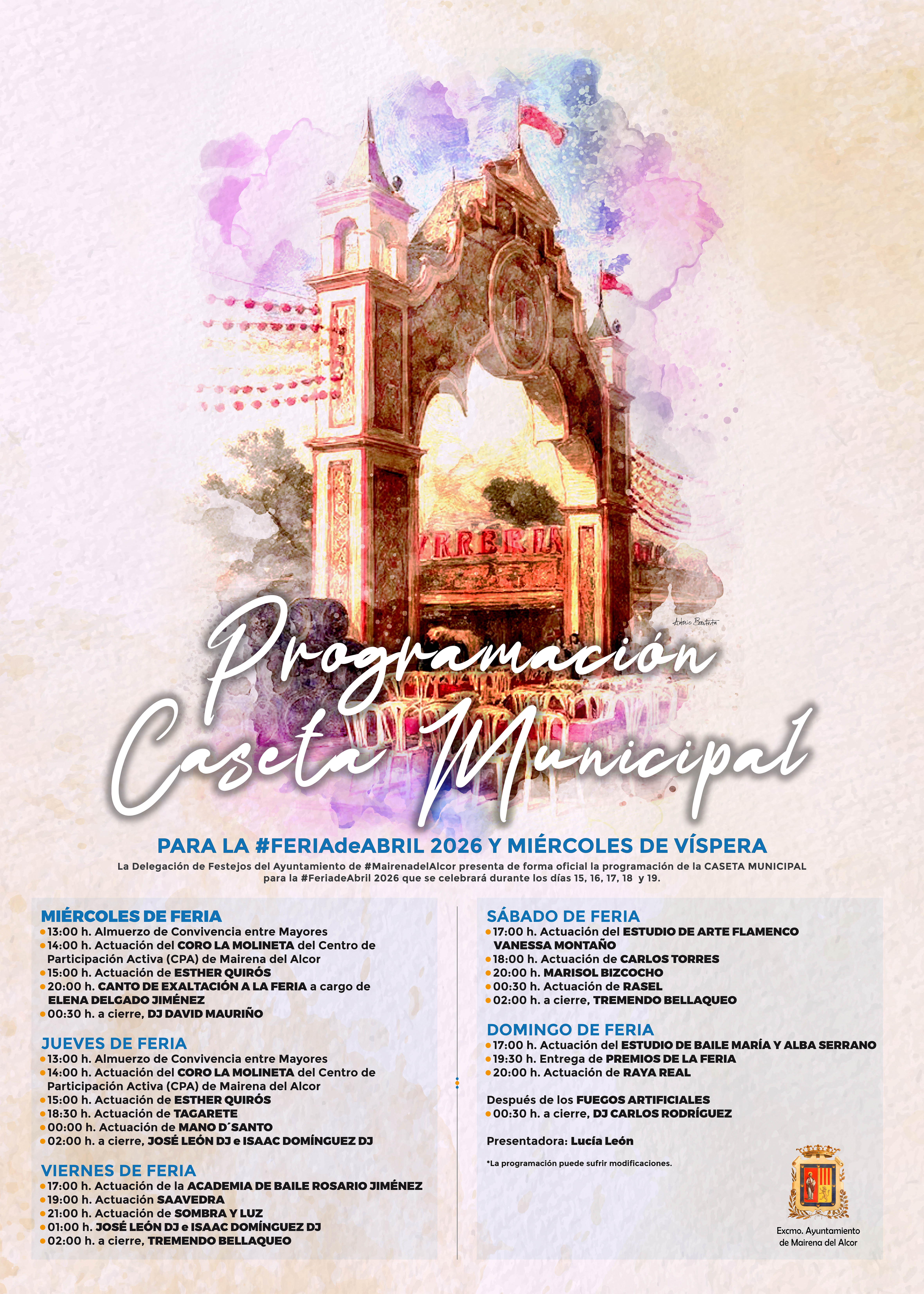 Programación Feria 2026