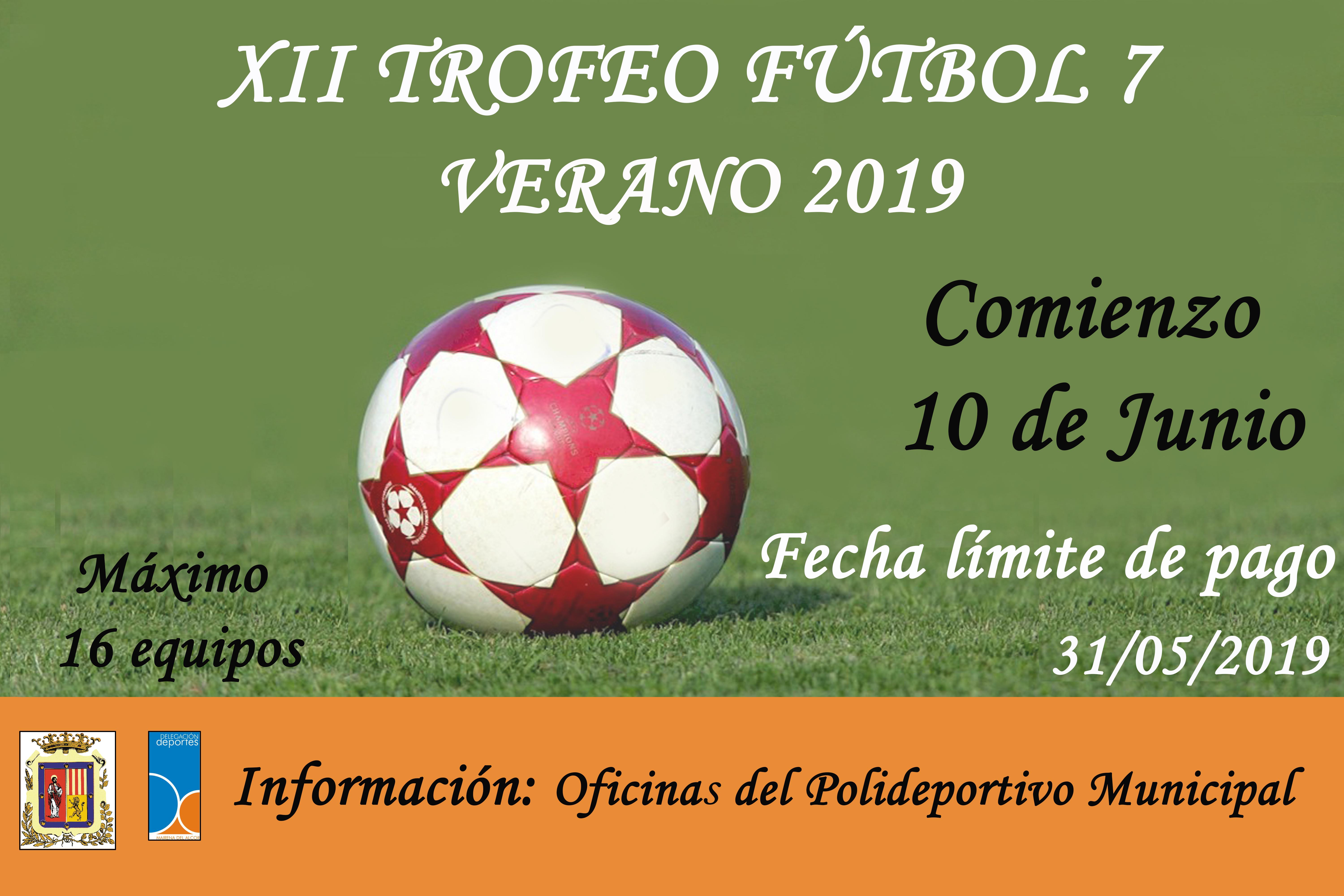XII TROFEO FUTBOL 7 VERANO 2019