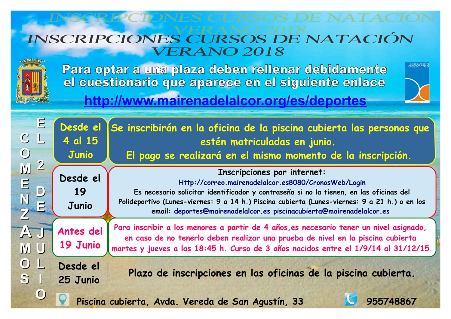 cartel inscripcion natacion web 2018