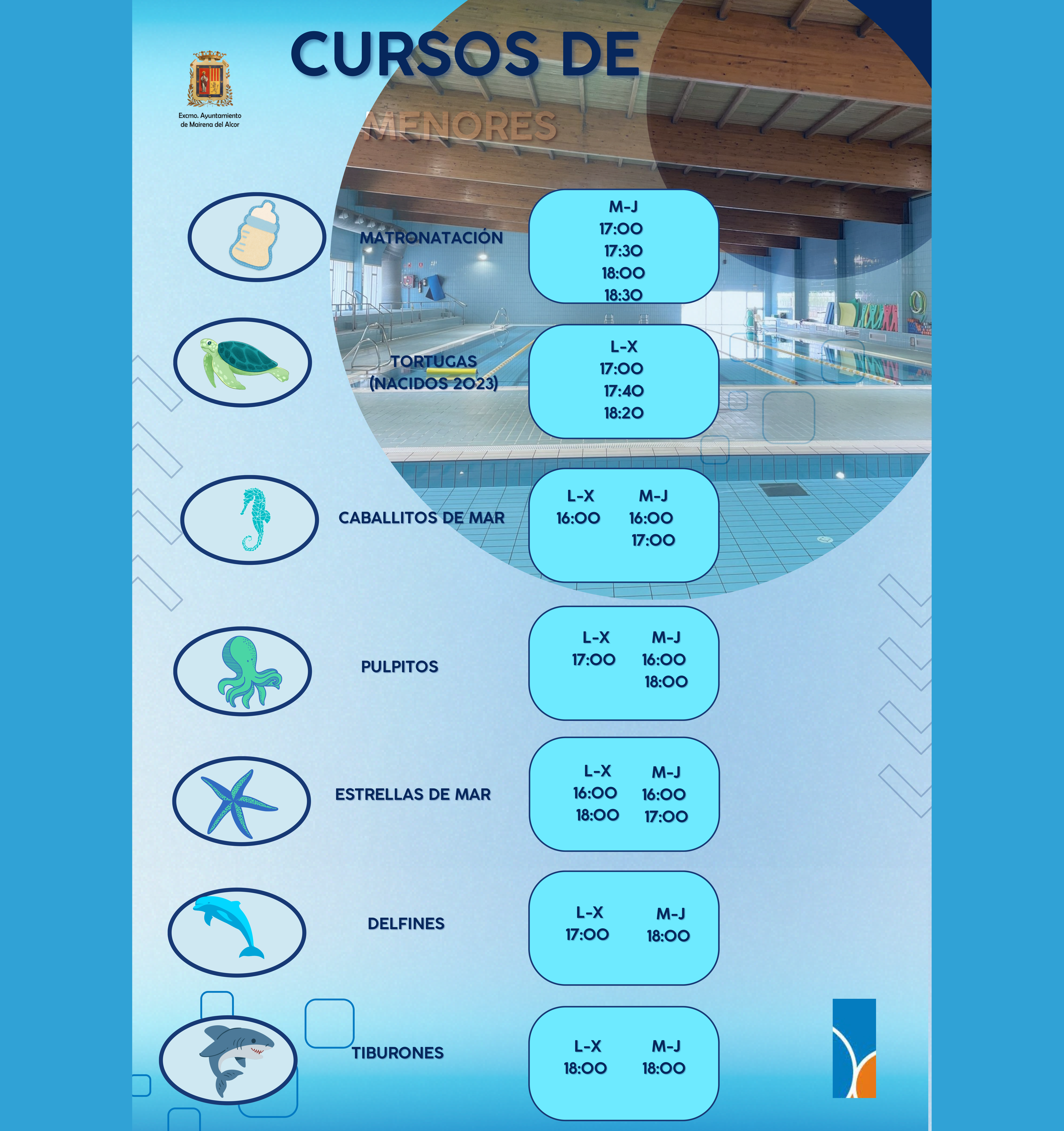 horarios menores